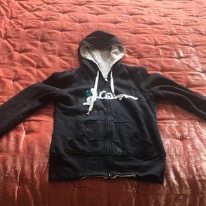 Reversible Volcom hoodie sweatshirt